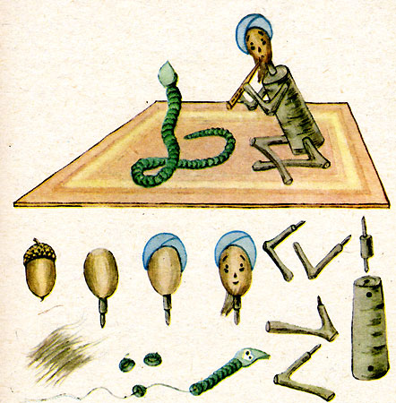 Факир со змеей (рис. 67)