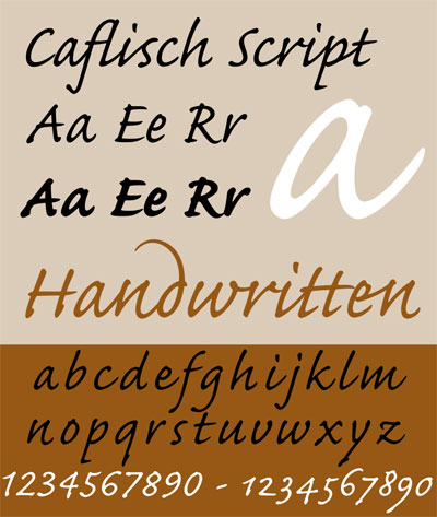   Caflisch: https://en.wikipedia.org/wiki/Script_typeface#/media/File:CaflischScriptSp.svg