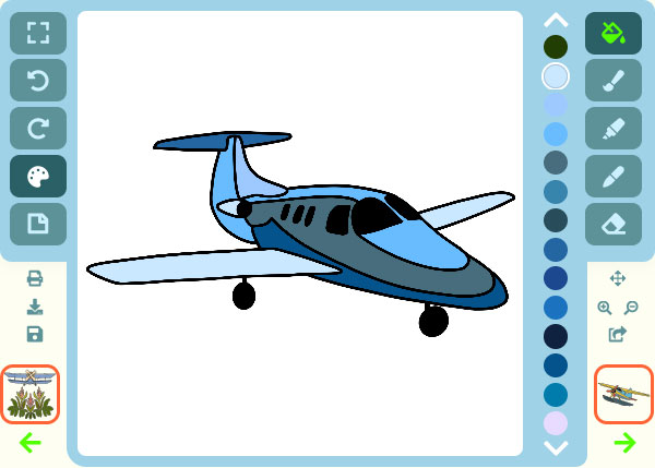  : https://coloring-for-kids.com/coloring-page-planes/private-plane