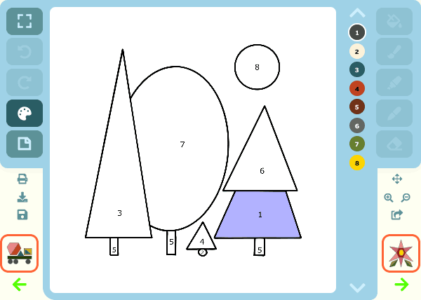   : https://coloring-for-kids.com/shapes/geometric-forest